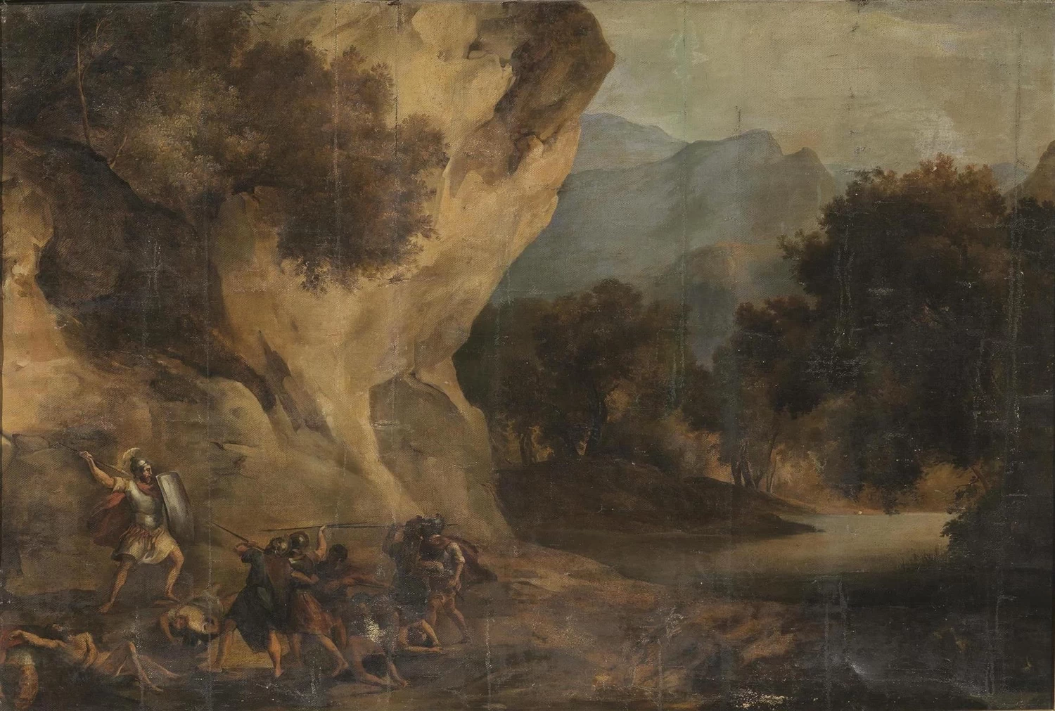 Scena dalla storia romana